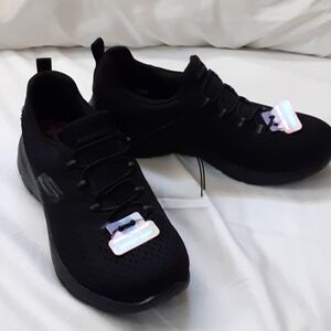 Skechers Black Sneakers sz 5 1/2